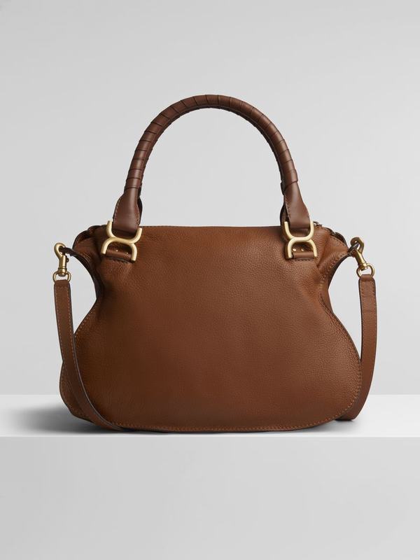 Chloé Bolsos Mujer Marcie Marrones Suede DFJZ51298